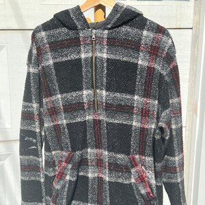 Vintage Polo Sport Ralph Lauren Fleece Zip-Up Hooded Jacket